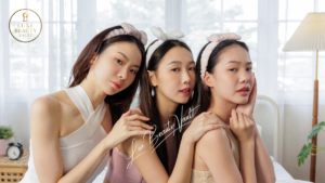 Korean vs luxury skincare routine using premium skincare products
